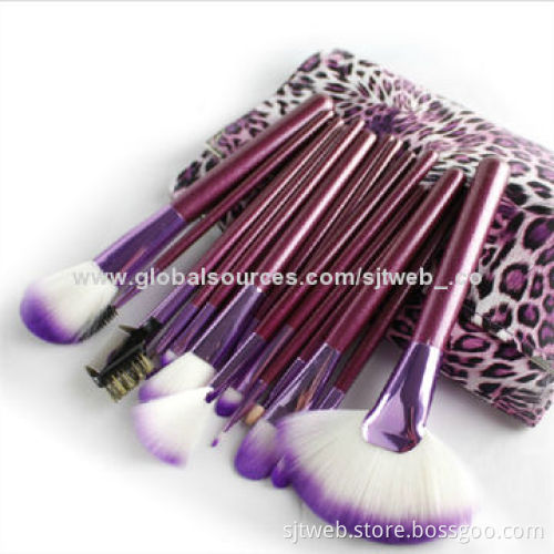 18-pieces Powder Makeup Brushes, 24*15cm Size